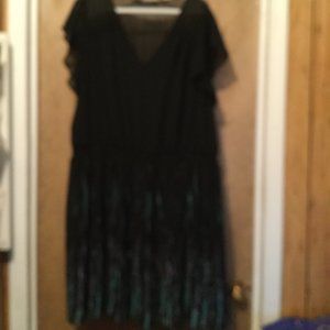 Plus size mini dress